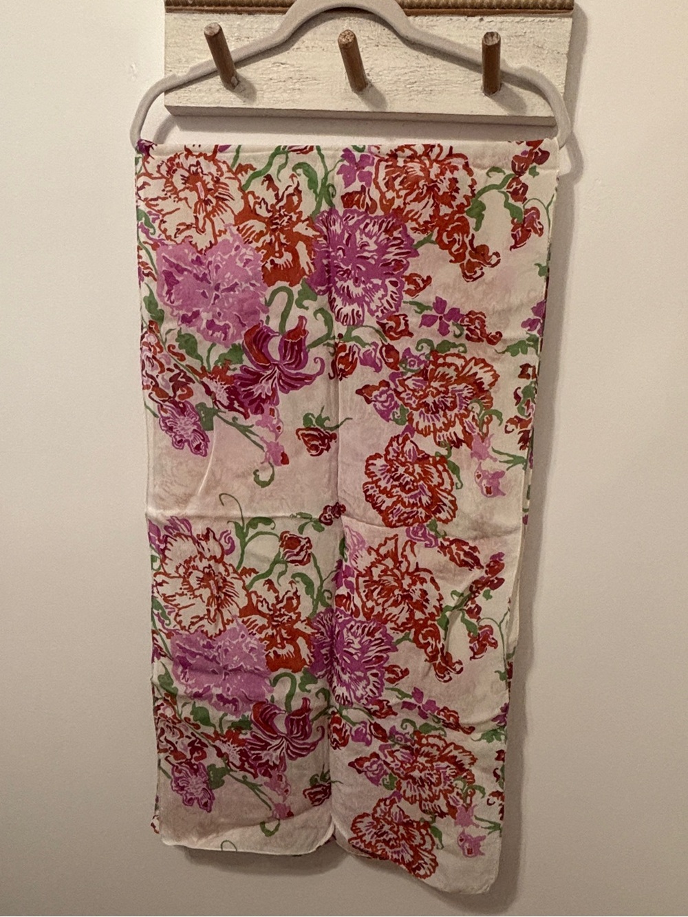 Floral scarf